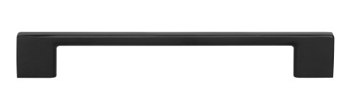 Kovová úchytka barového nábytku, matná čierna, 160 mm - AR004Z AMIX