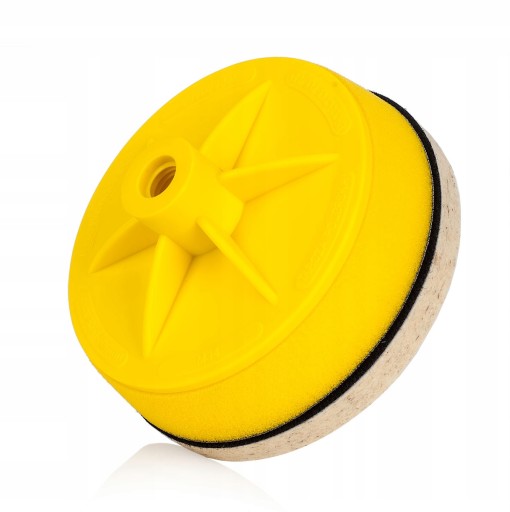 Prírodný leštiaci filc so suchým zipsom leštiaci kotúč pre lampy 125 mm ABW