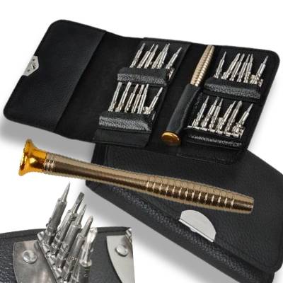 SADA PRESNÝCH SKRUTKOVAČOV 25 V 1 BITOV TORX