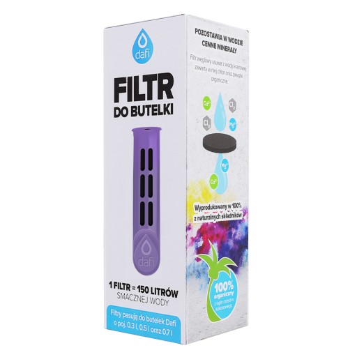 FILTER DAFI FĽAŠE 1KS LEVANDUĽOVÁ FIALOVÁ