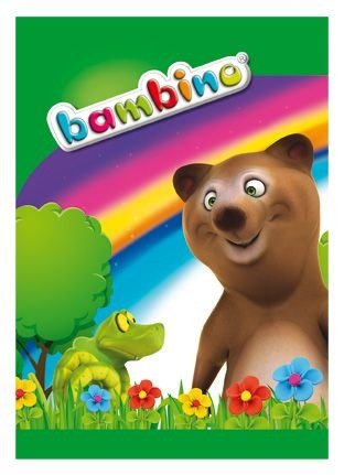 Bambino štvorčekový zošit A5, 16 listov