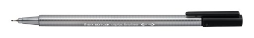 Tenký.TRIPLUS FIN. čierny STEADLER 334-9 0,3