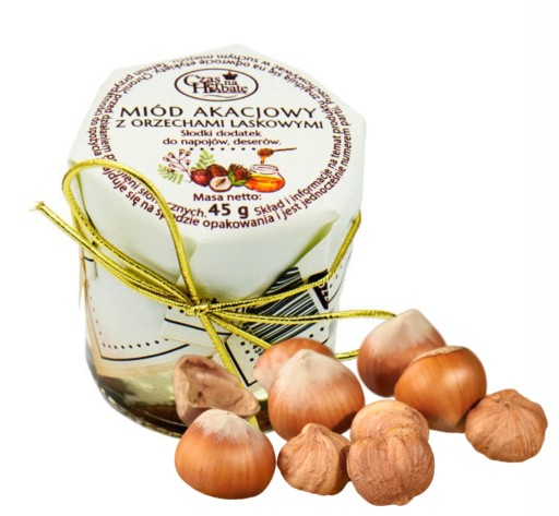 Akáciový med s orechmi 45g