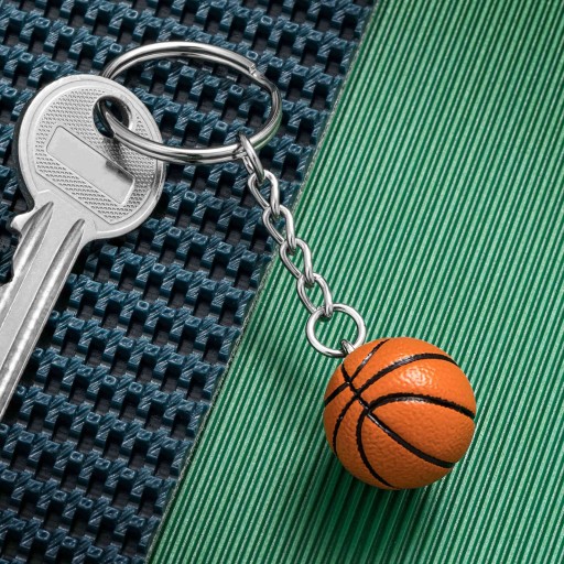 BASKETBALOVÝ KEYRING - BASKETBAL - športový KEYRING pre BASKETBALOVÉHO HRÁČA