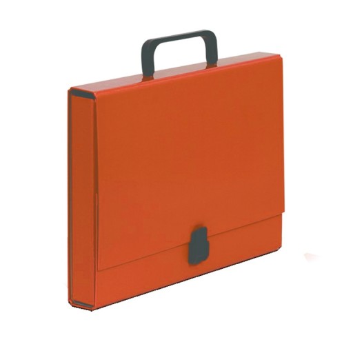 Zakladač s rúčkou A4 na dokumenty 40mm ORANŽOVÁ