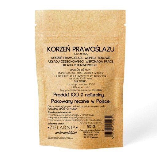 koreň bahniatka PRÍRODNÝ POĽSKÝ na kašeľ hrdla