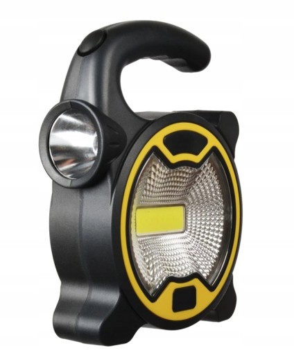 VÝKONNÁ FARÁĽKA DIELENSKÁ LAMPA LED HALOGÉNOVÁ COB LAMPA S BATÉRIOU NA RÚČKU