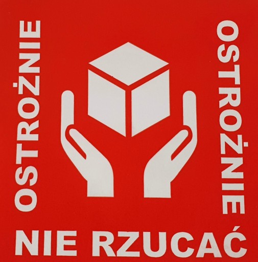 Štítky UPOZORNENIE NEVHAZUJTE sklenené nálepky x1000