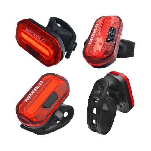 Zadné svetlo na bicykel zadné svietidlo USB LED na bicykel darček