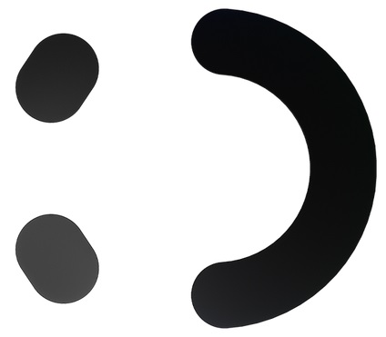 TEFLÓNOVÉ posúvače pre STEELSERIES RIVAL 3 / WIRELESS