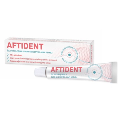 AFTIDENT Gél na afty, afty a poranenia 8g