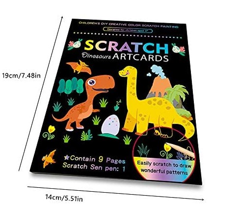 KNIHA MALOVANIA SCRATCRAT BOOK 2V1 JEDNOROŽEC