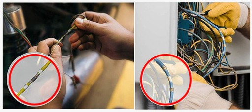 TEPELOM ZMRŠŤOVACÍ CÍNOVÝ KONEKTOR 0,5-1,5 MM 10 KS