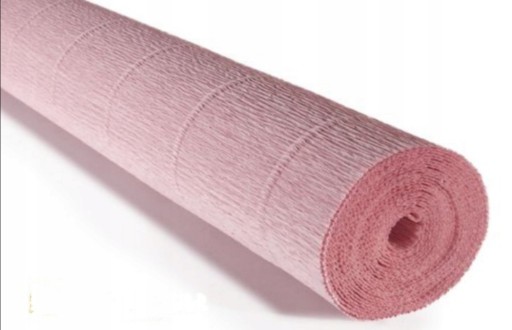 Krepový papier Taliansky krep 180 g krčený hodvábny papier č. 17A3 ružová