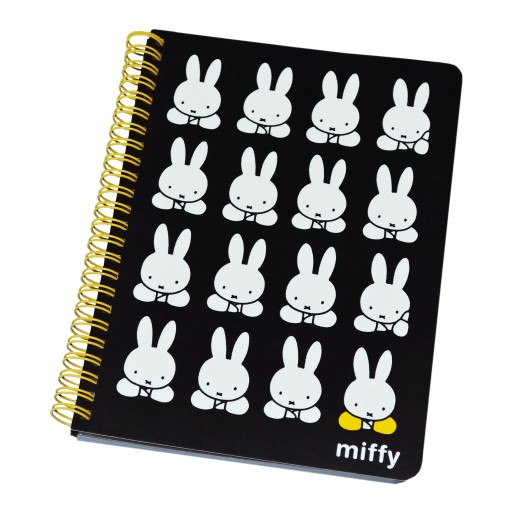 Zápisník MIFFY zajačik 80 listov ČIERNA linka