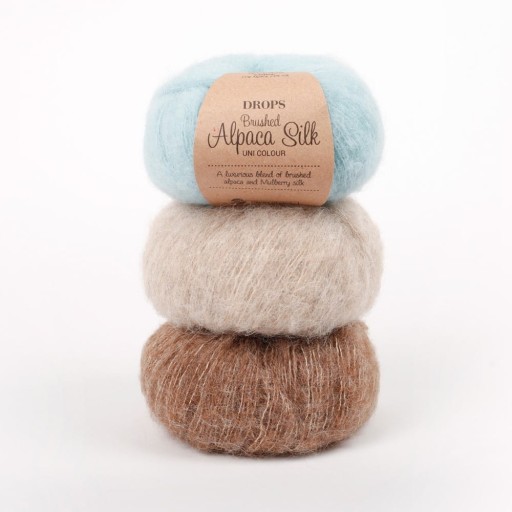 Priadza Drops Brushed Alpaca Silk 04 svetlo béžová