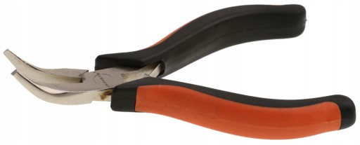 Predĺžené ohnuté kliešte 115mm