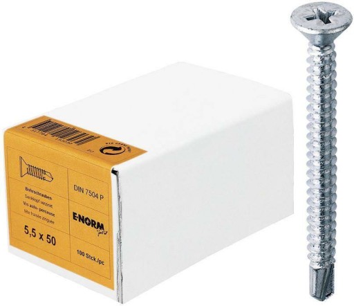 Samorezné skrutky DIN 7504 O PH 3,9x16mm 100ks