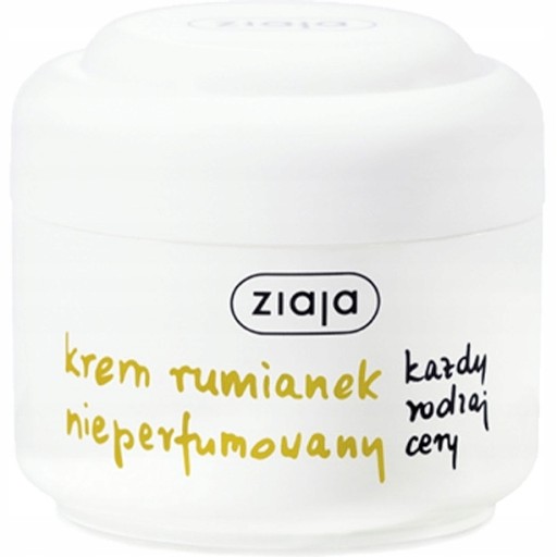 ZIAJA Neparfumovaný harmančekový krém na tvár 50ml