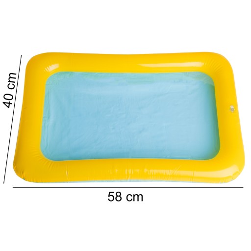 Nafukovacie pieskovisko na kinetický piesok, farby 56cm x 40cm