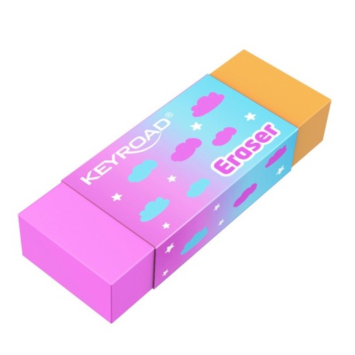 KEYROAD GUMA PASTEL RAINBOW farba 1 kus