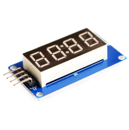 LED displej 4-miestny, ovládač TM1637