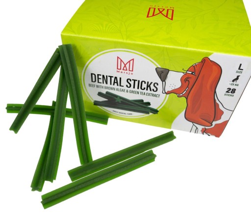 DENTÁLNY POKLAD PRE PSOV DENTÁLNA SNACK - HOVÄDZIE L 28 ks