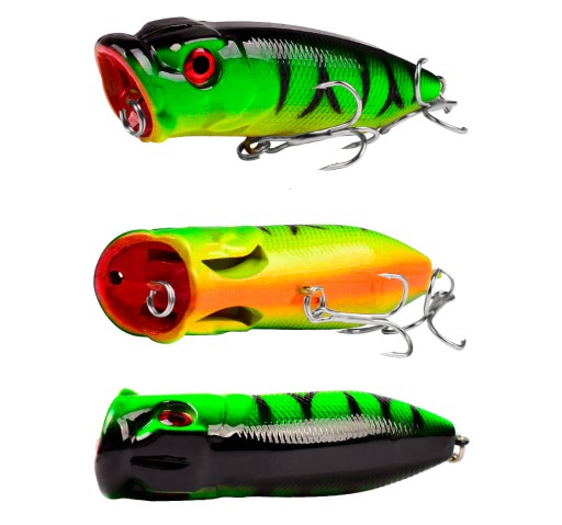 POPPER FLOPPER Wobler PIKE PIKE F141 ŽLTÉ
