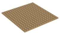 LEGO 91405 TANIER 16x16 tmavý piesok NOVINKA (35g)