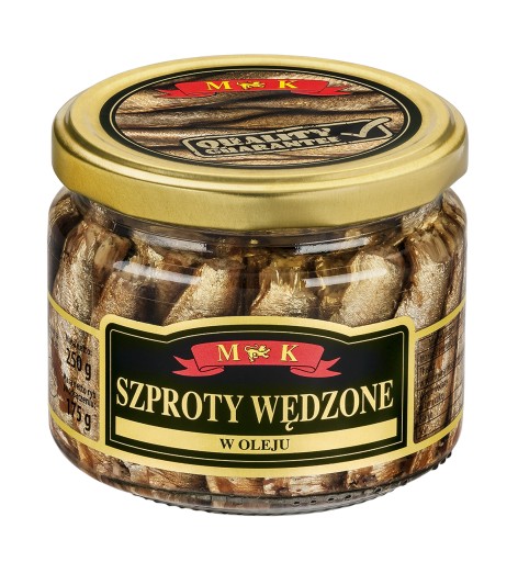 MK šprota údená v oleji 250 g