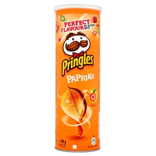 Pringles Paprika 165g lupienky