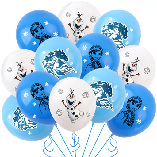 SADA BALÓNOV ELSA FROZEN OLAF FROZEN 6 KS
