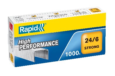 24/6 RAPID Silné sponky 1000 ks.