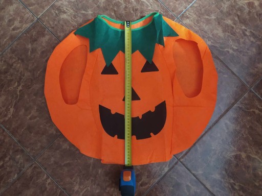 Halloween tekvicový kostým pre deti do 5 rokov, univerzálna plsť HAL-032
