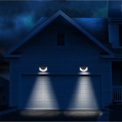 SOLÁRNE ULIČNÉ LAMPA SÚMRAK POHYBOVÝ SENZOR 100LED VÝKONNÁ ZÁHRADA
