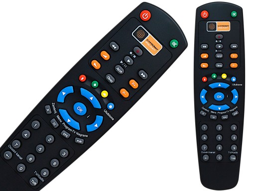 DIAĽKOVÉ DIAĽKOVÉ OVLÁDANIE PRE POLSAT SAT HD5000 DIGITÁLNY ŠTANDARDNÝ DEKODÉR POĽSKÝ ORIGINÁL