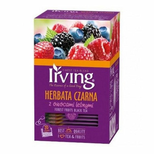IRVING Czarna Owoce Leśne 20tb