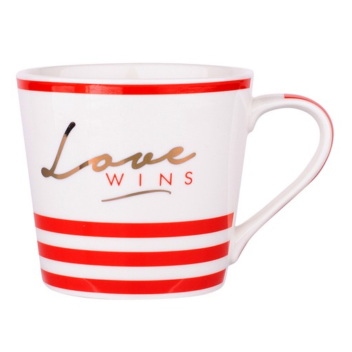 DARČEKOVÝ HRNČEK na kávu, čaj, porcelán, 350 ml