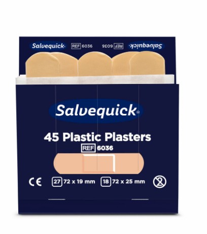 NÁPRAVY 45 KS. PLASTOVÝ CEDERROTH SALVEQUICK 6036