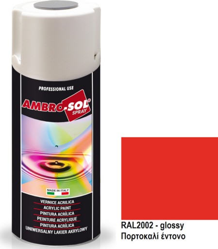 Tehlovočervený lak 400 ml lesk RAL 2002