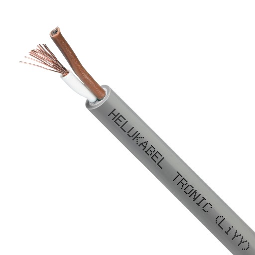 TRONIC LIYY ovládací kábel kábel 2x0,75mm2 500V odolný voči oleju HELUKABEL