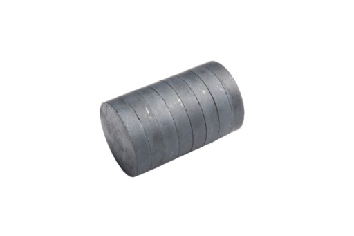 Cylindrický feritový magnet 40x8 mm F30, sada 2 kusov