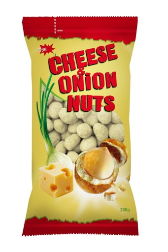 Obalené arašidy, syr a pažítka LITVA
