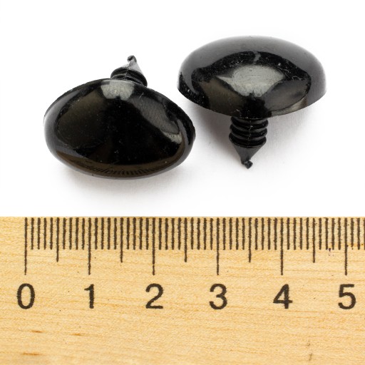 Nos na hračky Plast 11x14mm Pin 6mm 50ks