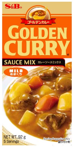 Golden Curry Mild 92g S&B jedlo