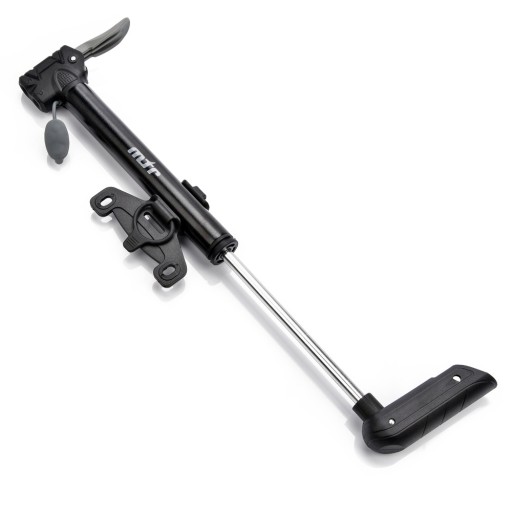 Mini teleskopická ručná pumpa na bicykel s držiakom rámu, ľahký Meteor
