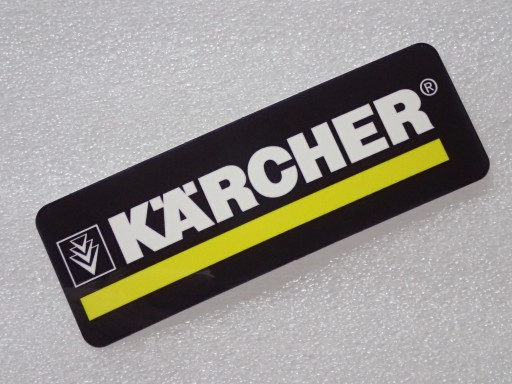 Kärcher NÁLEPKA S LOGOM KARCHER 10 x 3,5 cm