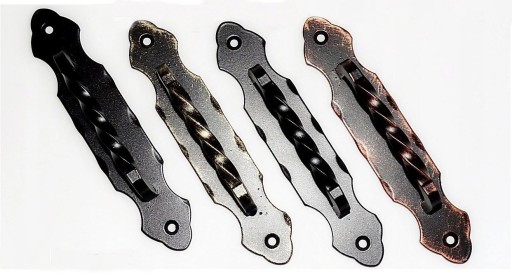 ANTABA KĽÚČKA RETRO KOVANÁ RÚČKA PATINA RÚČKA