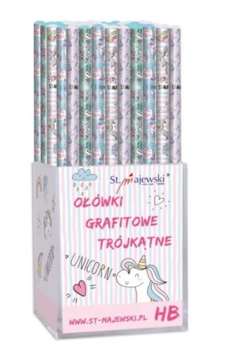 Školská ceruzka St.Majewski HB Unicorn Unicorns