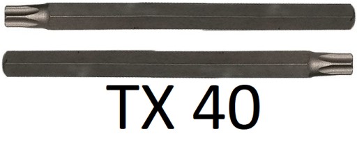 HROTY 3/810MM TORX T40 L75MM 2KS, S2, PROLINE